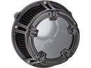 Harley Davidson FLHXSE [2023-2024] – Method™ Clear Series Luftfilter Schwarz Eloxiert-7