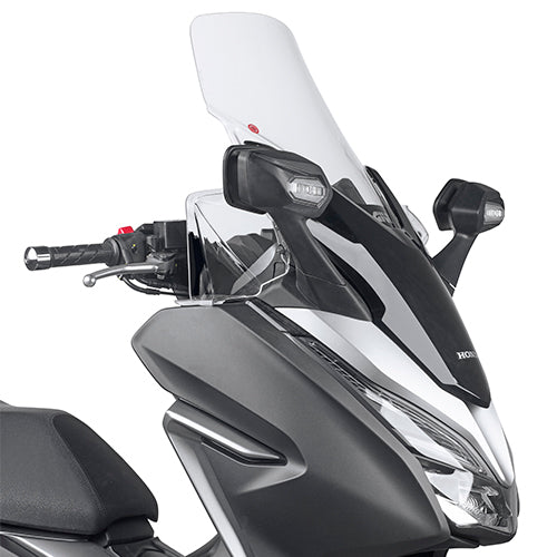 Honda Forza 350 [GIVI] - Seitlicher Verkleidungs-Windabweiser transparent mit Montagekit