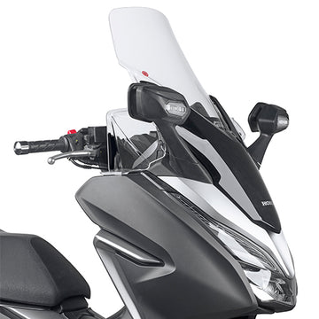 Honda Forza 350 [GIVI] - Seitlicher Verkleidungs-Windabweiser transparent mit Montagekit
