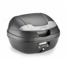 E340 Vision-Tech - Monolock Topcase mit Platte – schwarz / Max Zuladung 3 kg