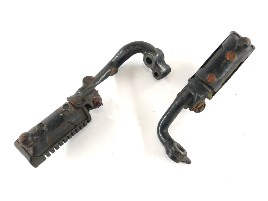 Honda CJ 360 T [1980] - Driver footrests with holder left and right