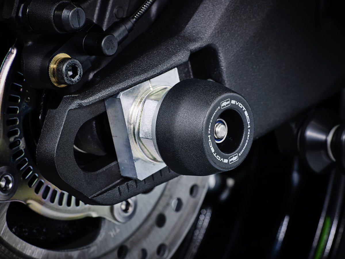 Kawasaki Ninja ZX-10RR [2021–2025] - Vorder- und Hinterachsprotektoren-Set – 360° Ansicht 2