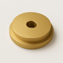 Ducati 500 600 650 SL Pantah [GOLD] - Kettenspanner Deckel Blende Schwinge-2