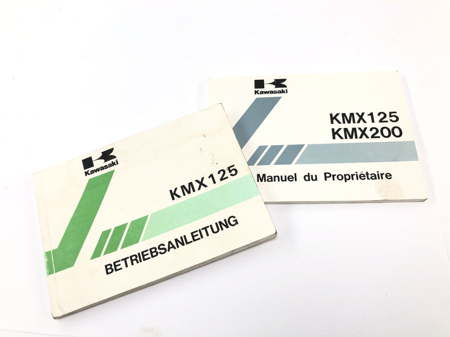 Kawasaki KMX 125 [1996] - mode d'emploi mode d'emploi mode d'emploi livret d'entretien