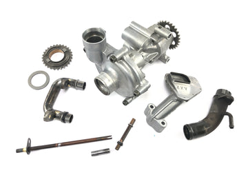 Yamaha YZF R1 RN09 [2002] - Oil pump with oil strainer and oil intake pipes