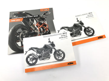 KTM Duke 690 A3 [2012] - Manuel d'instructions d'utilisation Manuel du propriétaire Instructions d'utilisation