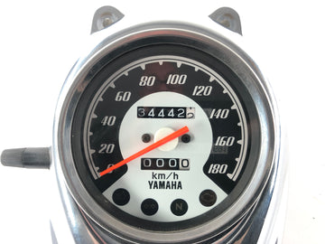 Yamaha XVS 650 Drag Star 4VR [1997] - Speedometer speedometer housing with speedometer unit 34442km - 0