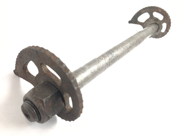 Suzuki DR 600 SN41A [1986] - Rear axle with chain tensioner - 0