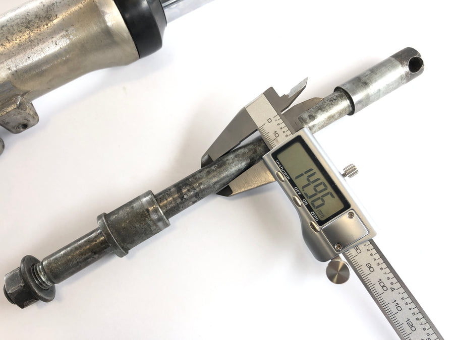 Kawasaki Z 1100 KZT10A [1982] - Fork Telescopic fork with axle