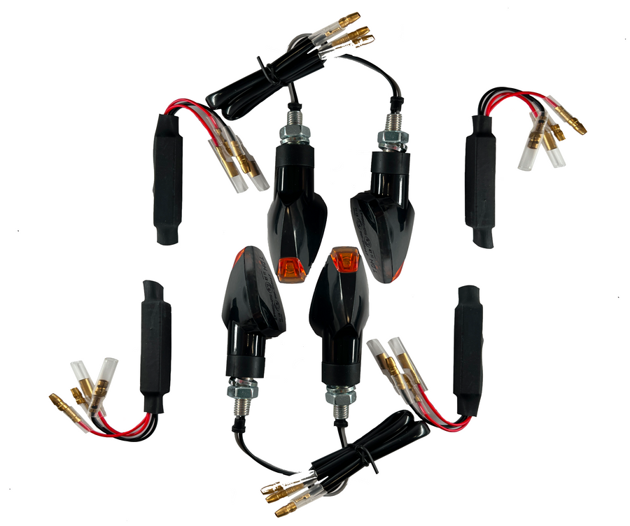 4 clignotants LED résistances noires [E-mark] - BMW R nineT Pure Scrambler