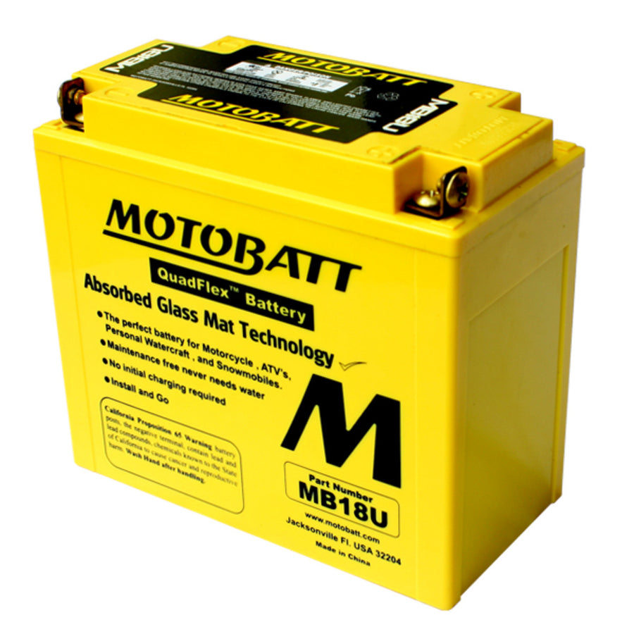 ARCTIC CAT ZRT 800 [1997-2001] - MB18U Yellow 12V22.5Ah 280CCA