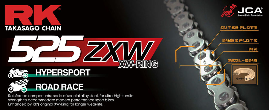 SUZUKI GSR 750 [2011-2016] - Chaîne à anneaux XW