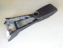 Porsche Panamera Turbo [2010] - Center console front black leather armrest-2
