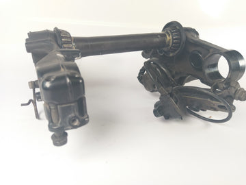 Suzuki DR 650 SP42B - Triple clamp with ignition and seat lock 1 key - 0