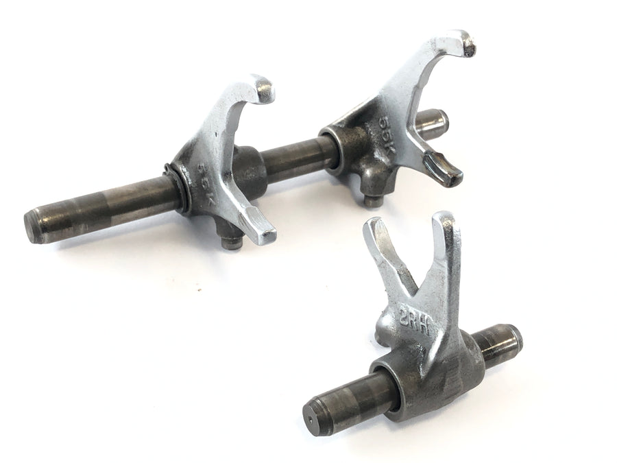 Yamaha TZR 125 4FL [1997] - Shift forks shift claws set