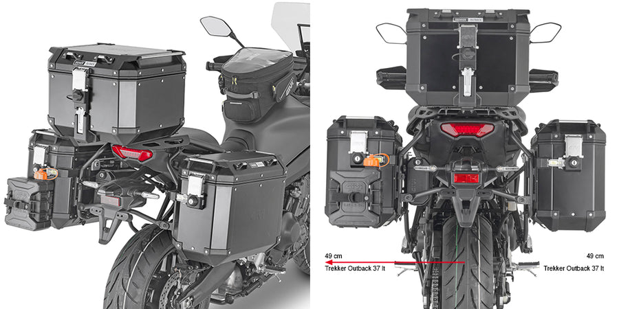 YAMAHA TRACER 9 [2021-2024] - Support valise spécifique