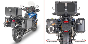 Triumph Tiger 1200 GT Pro [2022–2026] – Stahlrohr-Seitenkofferträger PL ONE-FIT Cam-Side