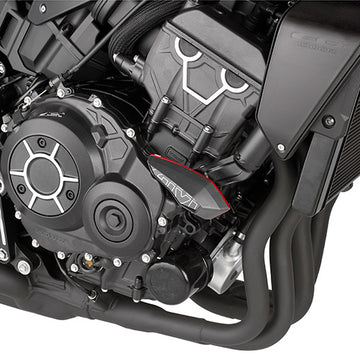 Honda CB 1000 R [2018–2025] – Sturzpad glasfaserverstärktes Polymer, Alu-Einsatz