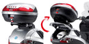 Piaggio Mp3 125-250-300-400 [GIVI] - Support top case pour valises MONOKEY® avec plaque MONOKEY®