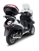 Piaggio MP3 300 [2006-2011] – support top case pour Monolock, avec plaque