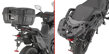 Zontes F 703 [GIVI] - Support top case pour valises MONOKEY® ou MONOLOCK® à monter avec la plaque MONOKEY® M5