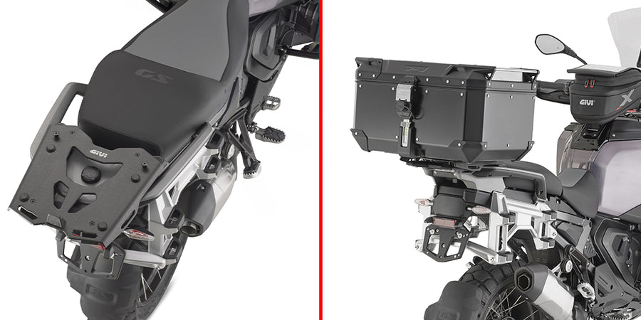 BMW R 1300 GS [2024-2026] - Support top case en aluminium pour valises Monokey