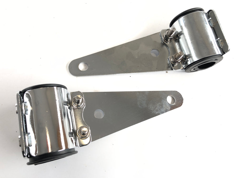 Yamaha XT 500 1U6 [1980] - Support de lampe de phare chromé