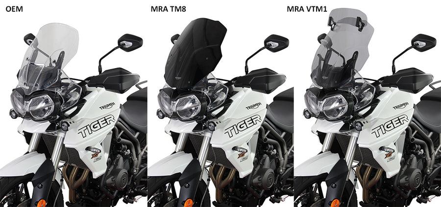 Triumph TIGER 800 /XC /XR / XRT [2018-] – Tourenscheibe "TM"