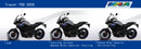 Yamaha TRACER 700 / TRACER 7 [2020-2024] – Tourenscheibe "TM"-6