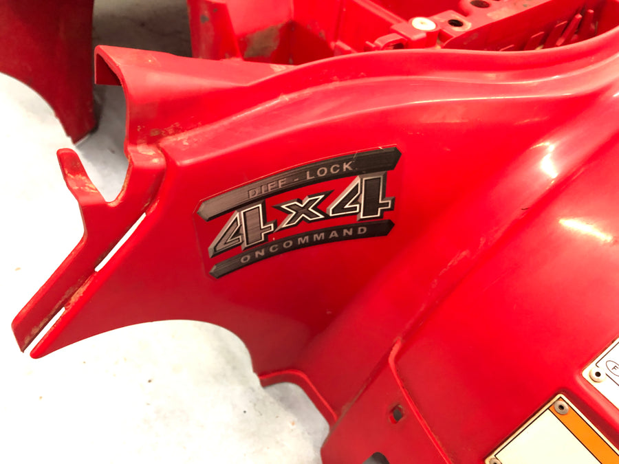 Yamaha Grizzly 660 AM03W [2003] - Verkleidung hinten Heckverkleidung