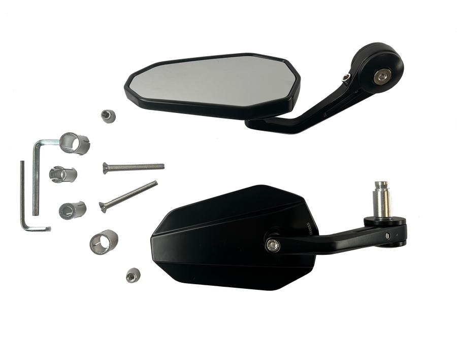 Rétroviseurs de guidon 2 pièces [E-mark] - KTM RC 125 390 690 790 890 1290 Duke Vue détaillée