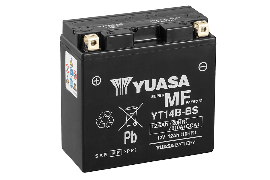 YAMAHA XV 1900 MIDNIGHT STAR [2006-2016] - Motorcycle battery YT14B-BS 12V 12Ah