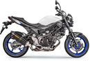 Suzuki SV 650 [Akrapovic] - Final d'amortisseurs en argent en fibre de carbone-1