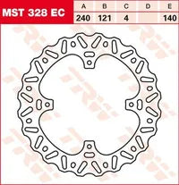 Red Moto CRF 450 RX Supermoto [2017-2018, 2020] - Disque de frein Wave® - photo 8