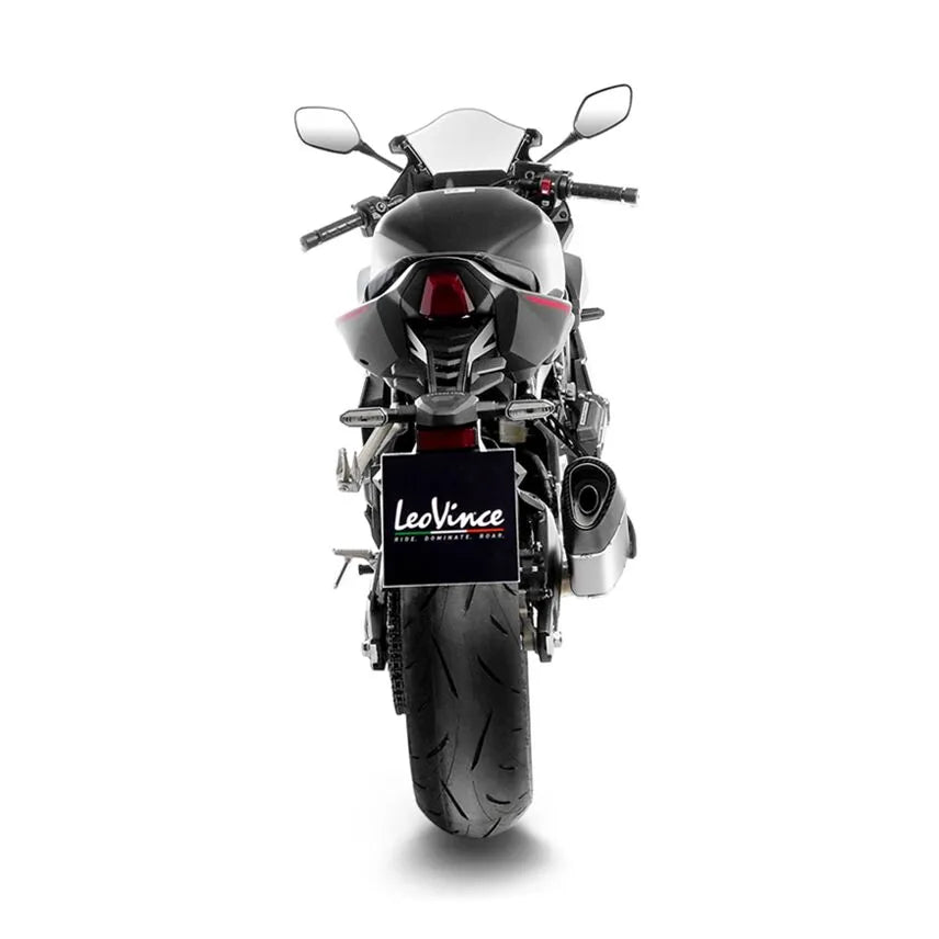 Honda CB 650 R [Leovince]-Footrest dismay