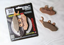 Yamaha dt 125 [EBC]-SFA-HH series Roller Sinter metal brake pads-2