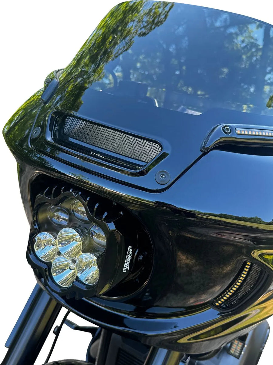 harley-davidson low rider [CUSTOM DYNAMICS] – insert pour ventilation du carénage