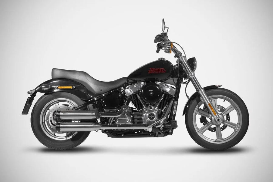 harley davidson fxlrs [ZARD] – Overlapped Slip-Ons Schalldämpfer für HD-SOFTAIL M8