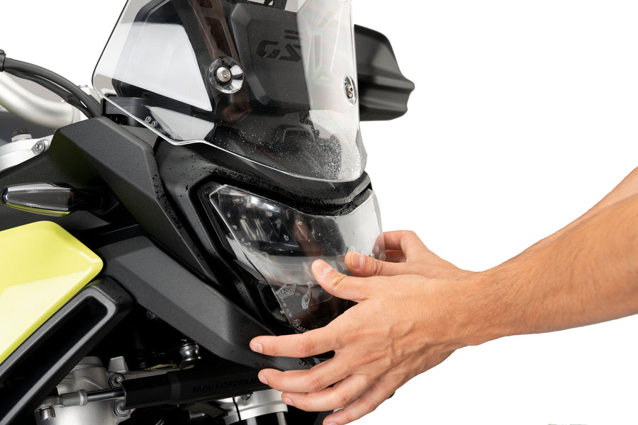 BMW F 900 GS [2025] – Scheinwerferschutz Adhere – Transparent