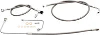 Harley Davidson FLS [LA CHOPPERS] – Edelstahl-Bremsleitungsset