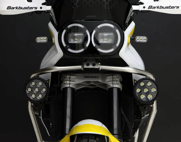 Ducati DesertX [DENALI] – vue détaillée du support de feu de position