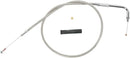 harley davidson fxsts [DRAG SPECIALTIES] – Edelstahl-ummanteltes Leerlaufkabel-1