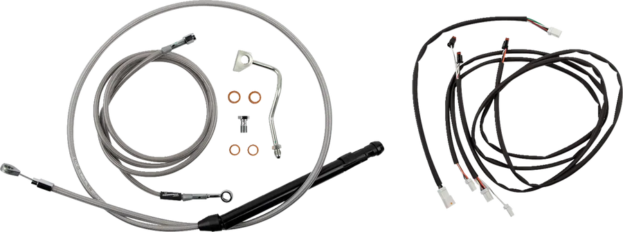 harley davidson touring [BURLY BRAND] – raccord de poignée pour modèles touring