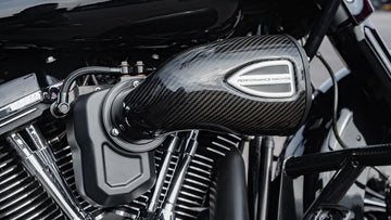 harley davidson touring [PERFORMANCE MACHINE (PM)] - Kit de filtre à air en fibre de carbone série C4 - 0