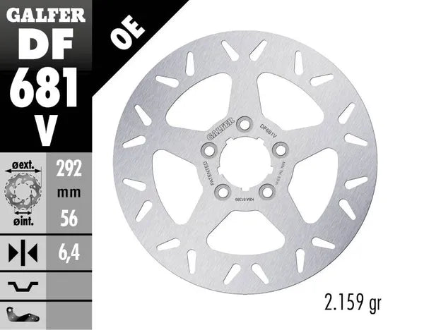 Harley-Davidson FXST 1584 Softail Standard [2008-2011] - Disque de frein fixe rond - photo 4