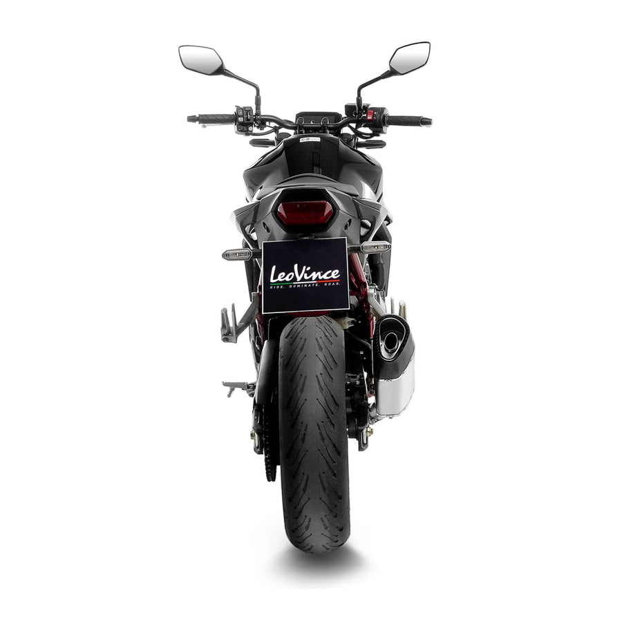 honda cb 750 hornet [LEOVINCE] – Silencieux slip-on en acier inoxydable LV-14R