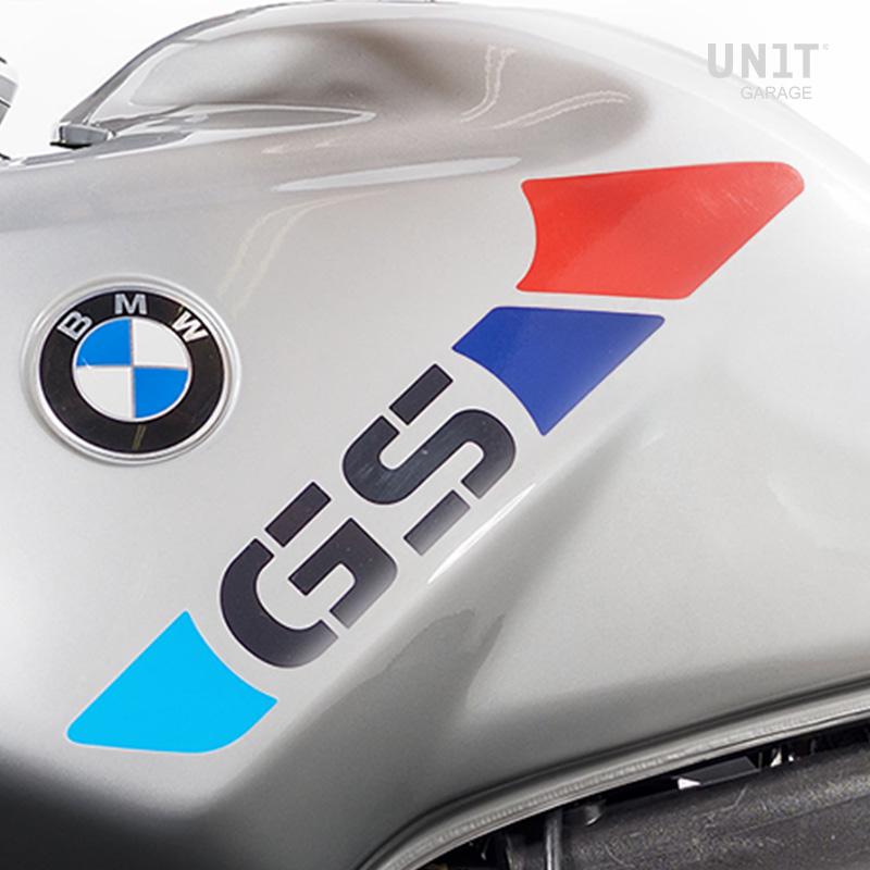 BMW R 1150 GS [1999-2004] - Tankaufkleber GS – Blockdesign Rot/Blau
