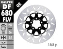 Harley-Davidson FXST 1584 Softail Standard [2010] - Round floating brake disc - picture 4