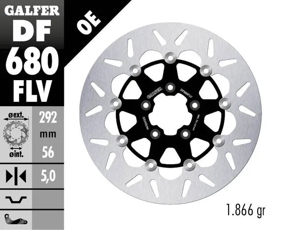 Harley-Davidson XL 1200 Cx [2020] - Floating brake disc round - picture 4