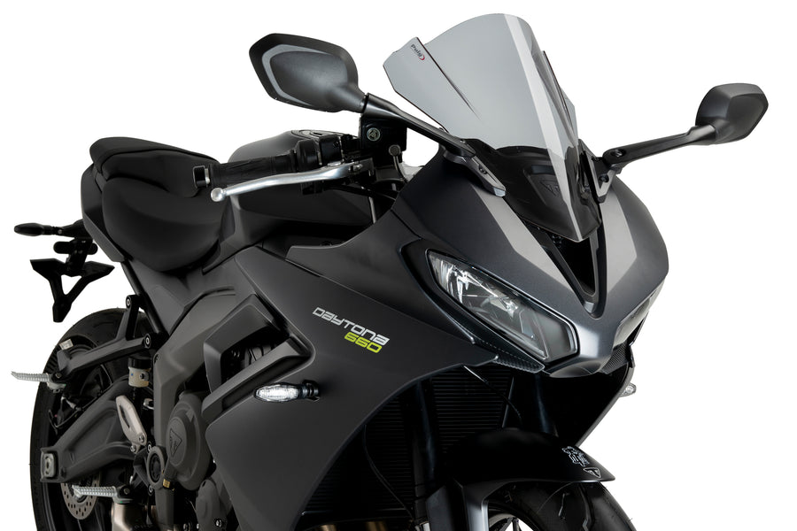 TRIUMPH DAYTONA 660 [2025] – Z-Racing Scheibe – Mattschwarz